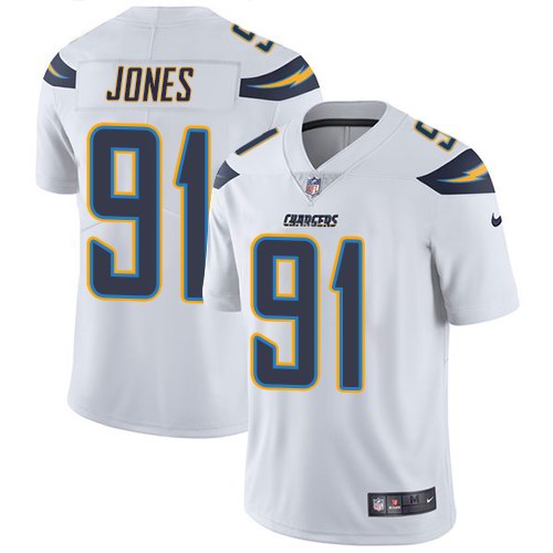 Nike Men & Women & Youth Chargers 91 Justin Jones White NFL Vapor Untouchable Limited Jersey,We sell and wholesale Nike Men & Women & Youth Chargers 91 Justin Jones White NFL Vapor Untouchable Limited Jersey on line form chian!